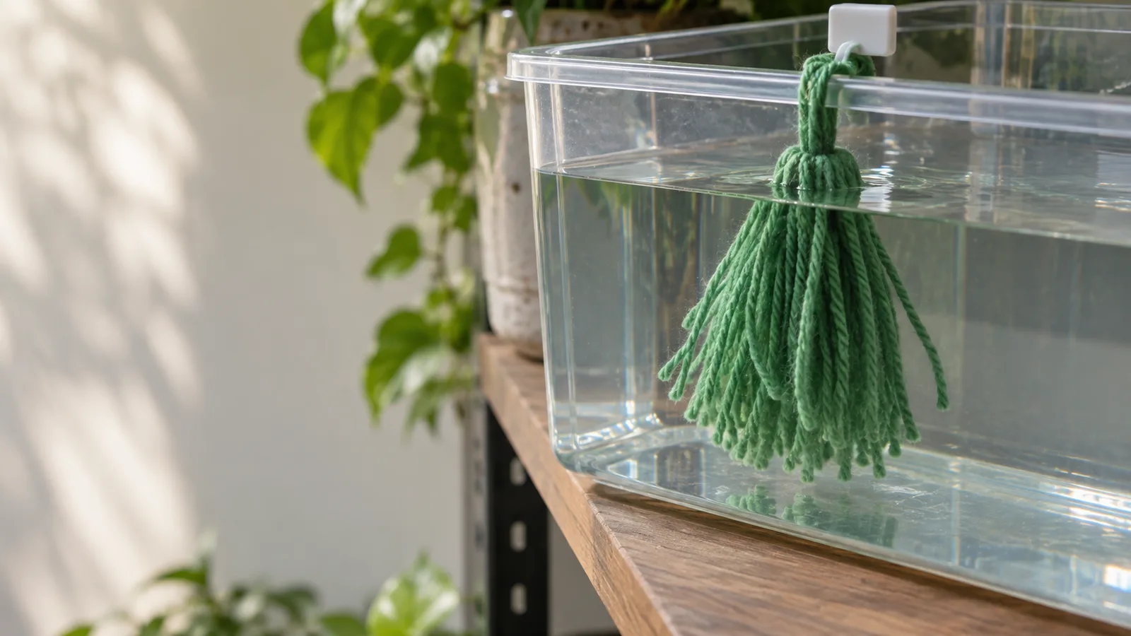 採卵の準備をした産卵床と容器のAIイメージ。特定製品・生物の識別や適切な飼育状態を判断する見本ではありません